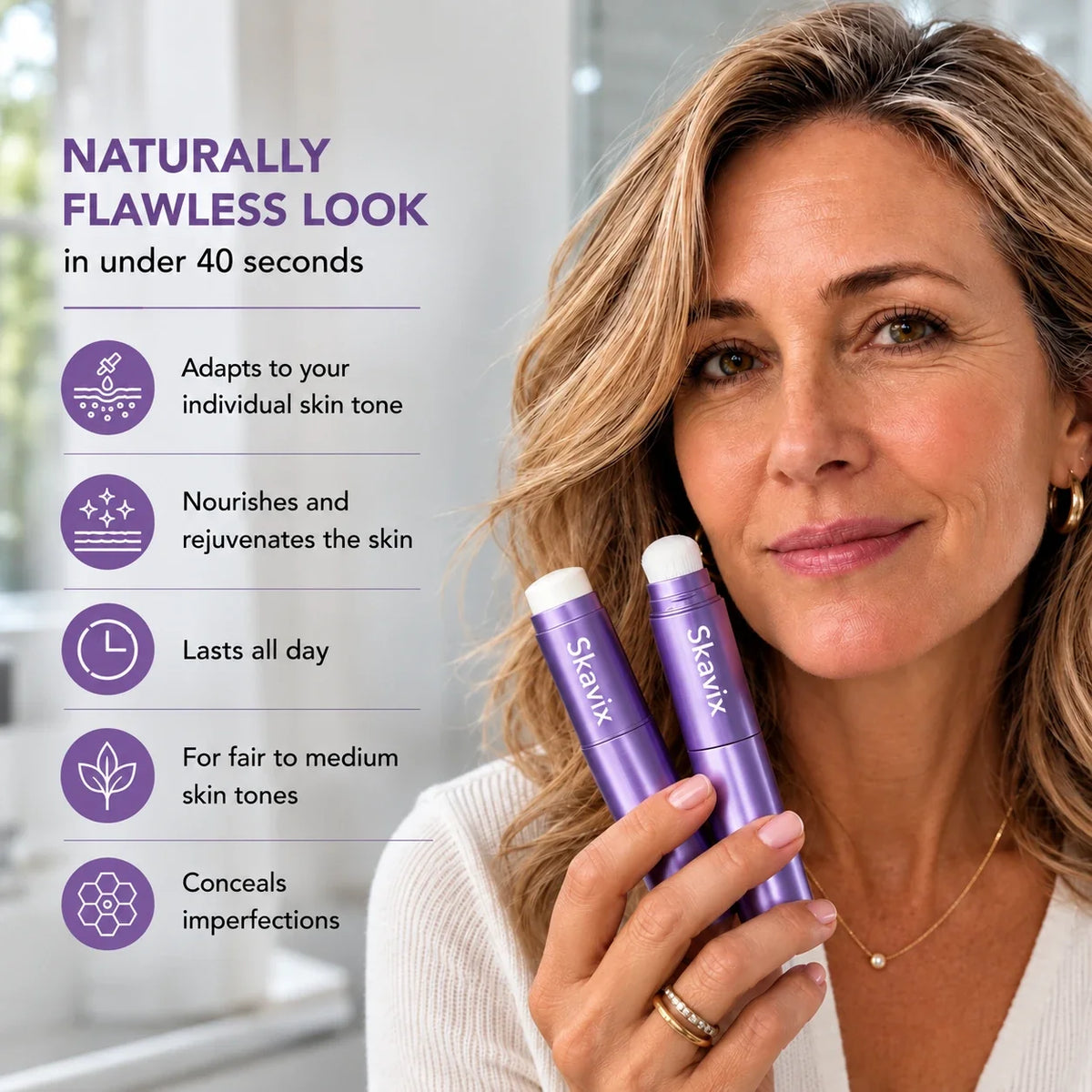 Changing Foundation Stick – The stick that makes mature skin glow again