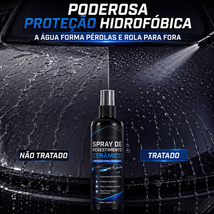 ✨ Quick Ceramic Coating Spray | 50% Off ⏰ Limited Time, Hydrophobic Car Paint Care 💧