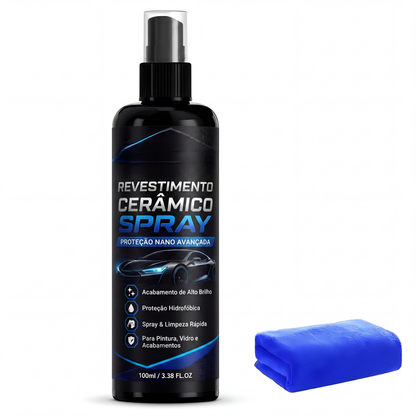 ✨ Quick Ceramic Coating Spray | 50% Off ⏰ Limited Time, Hydrophobic Car Paint Care 💧